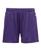 Badger Girls' B-Core Shorts - Purple