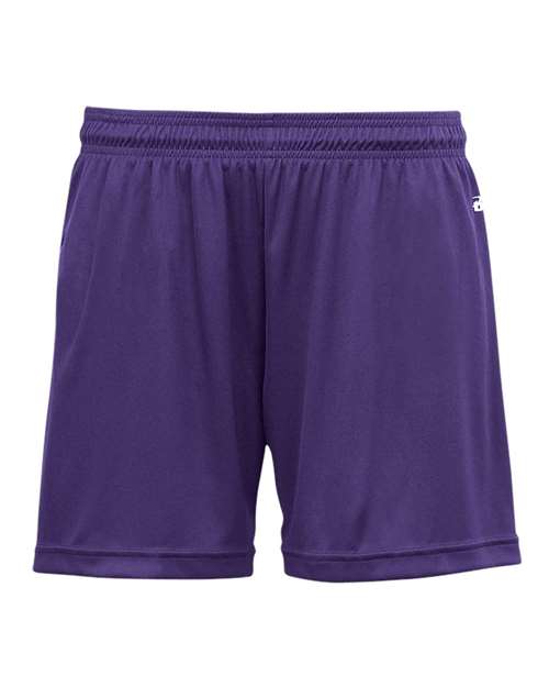 Badger Girls' B-Core Shorts - Purple