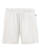 Badger Girls' B-Core Shorts - White