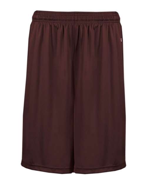 Badger Youth B-Core Pocketed Shorts - Maroon