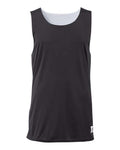 Badger Youth B-Core Reversible Tank Top - Black/ White