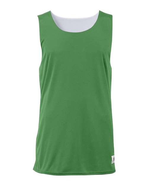 Badger Youth B-Core Reversible Tank Top - Kelly/ White
