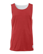 Badger Youth B-Core Reversible Tank Top - Red/ White