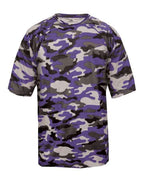 Badger Men's Camo T-Shirt (Part 1 of 2) - Purple