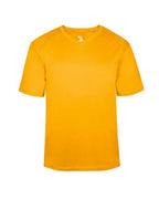 Badger Youth B-Core V-Neck T-Shirt - Gold