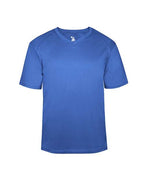 Badger Youth B-Core V-Neck T-Shirt - Royal