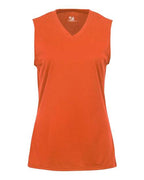 Badger Girls' B-Core Sleeveless T-Shirt - Burnt Orange