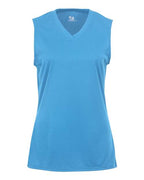 Badger Girls' B-Core Sleeveless T-Shirt - Columbia Blue