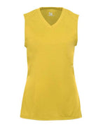 Badger Girls' B-Core Sleeveless T-Shirt - Gold