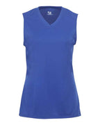 Badger Girls' B-Core Sleeveless T-Shirt - Royal
