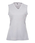 Badger Girls' B-Core Sleeveless T-Shirt - Silver