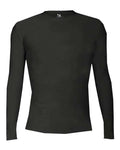 Badger Men's Pro-Compression Long Sleeve T-Shirt - Black