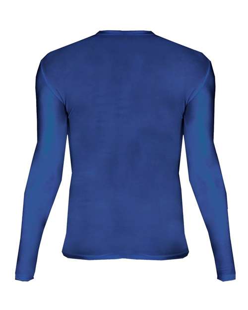 Badger Men's Pro-Compression Long Sleeve T-Shirt - Royal