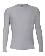 Badger Men's Pro-Compression Long Sleeve T-Shirt - Silver
