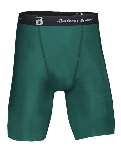 Badger Men's Pro-Compression Shorts - Forest