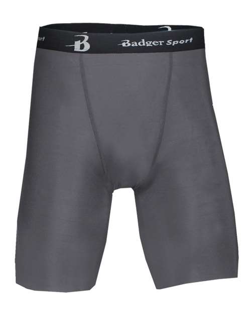 Badger Men's Pro-Compression Shorts - Graphite