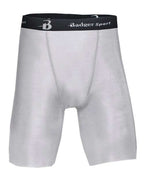 Badger Men's Pro-Compression Shorts - Silver