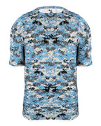 Badger Youth Digital Camo T-Shirt (Part 1 of 2) - Columbia Blue Digital