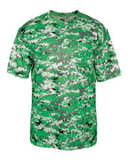 Badger Youth Digital Camo T-Shirt (Part 1 of 2) - Kelly Digital