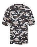 Badger Youth Camo T-Shirt - Navy