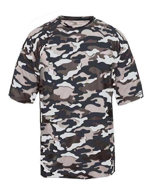 Badger Youth Camo T-Shirt - Navy