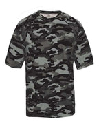 Badger Youth Camo T-Shirt - Black