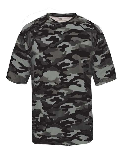 Badger Youth Camo T-Shirt - Black