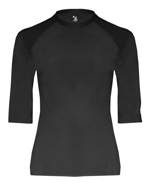 Badger Men's Pro-Compression Half Sleeve T-Shirt - Black
