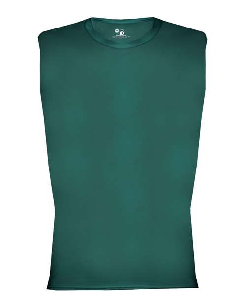 Badger Men's Pro-Compression Sleeveless T-Shirt - Forest