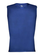 Badger Men's Pro-Compression Sleeveless T-Shirt - Royal