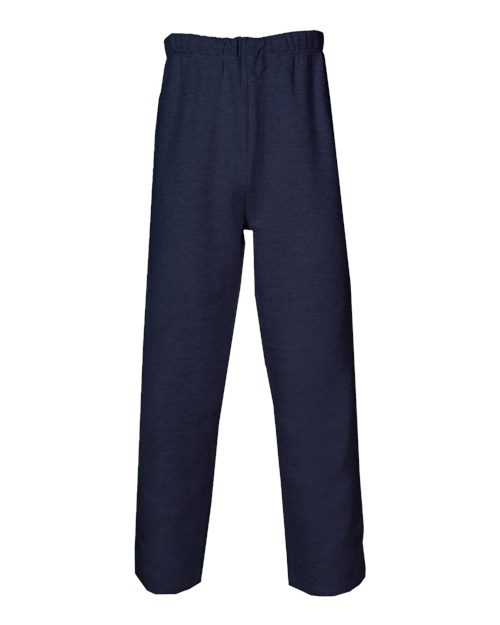 Badger Youth Open-Bottom Sweatpants - Navy