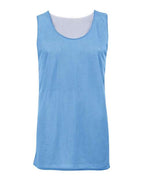 Badger Youth Pro Mesh Reversible Tank Top - Cardinal/ White