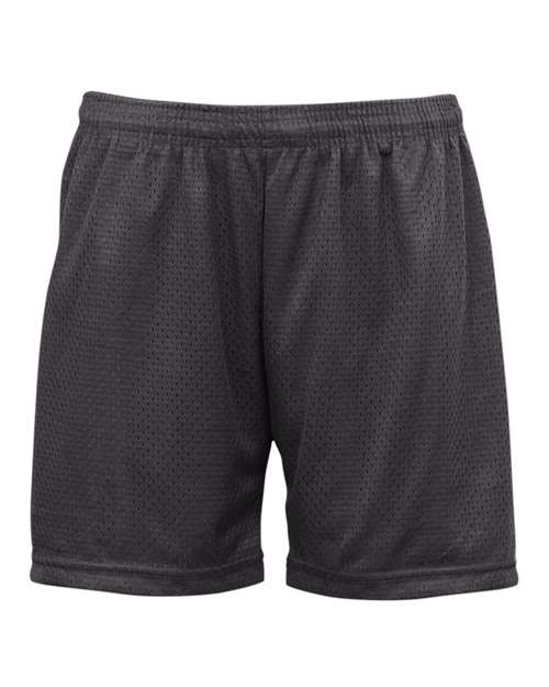 Badger Women's Pro Mesh 5" Solid Liner Shorts - Graphite