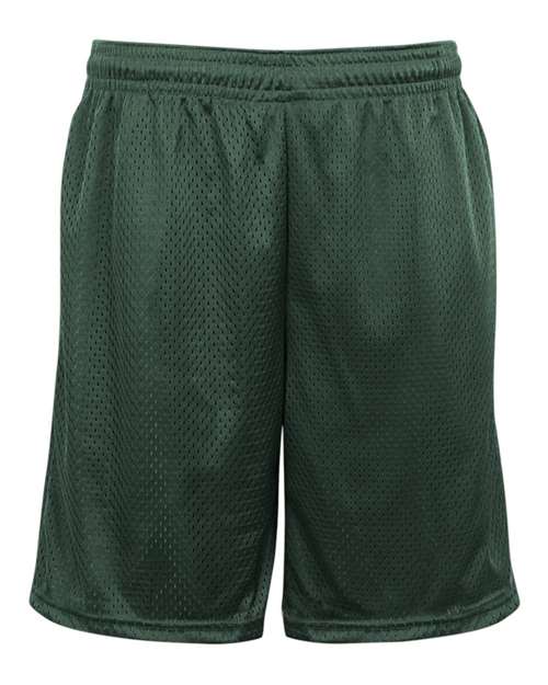 Badger Men's Pro Mesh 9" Shorts with Pockets - Forest