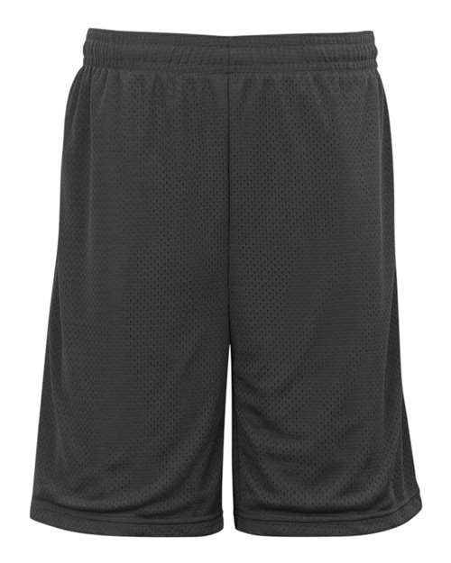 Badger Men's Pro Mesh 9" Shorts with Pockets - Graphite