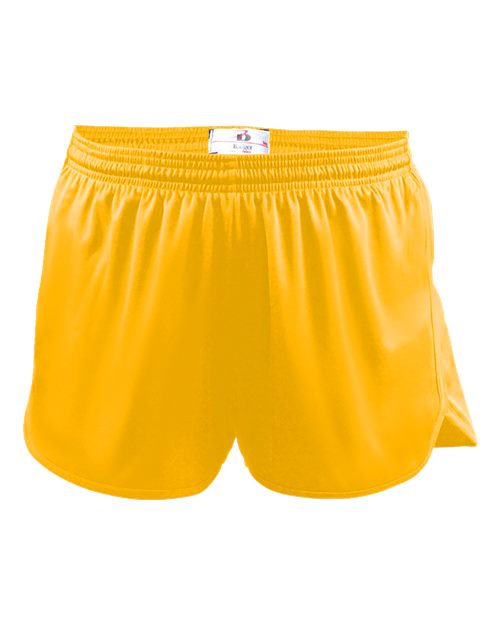 Alleson Athletic Women's B-Core Track Shorts - Gold