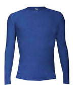 Badger Youth Pro-Compression Long Sleeve T-Shirt - Royal
