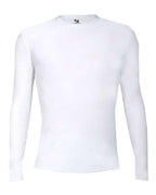 Badger Youth Pro-Compression Long Sleeve T-Shirt - White