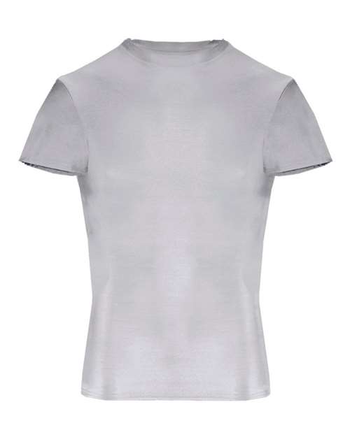 Badger Youth Pro-Compression T-Shirt - Silver