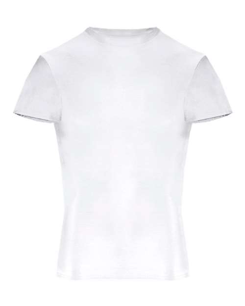 Badger Youth Pro-Compression T-Shirt - White