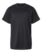 Alleson Athletic Youth B-Core Placket Jersey - Black