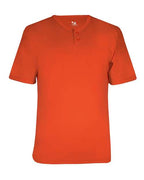 Alleson Athletic Youth B-Core Placket Jersey - Burnt Orange