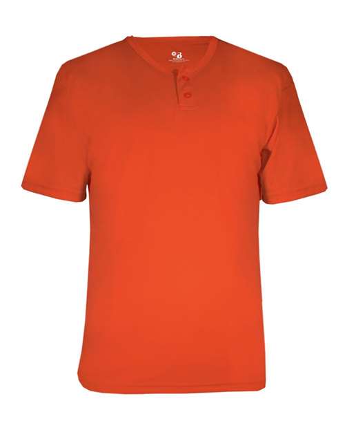 Alleson Athletic Youth B-Core Placket Jersey - Burnt Orange