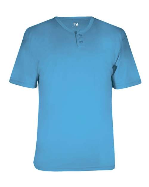 Alleson Athletic Youth B-Core Placket Jersey - Columbia Blue