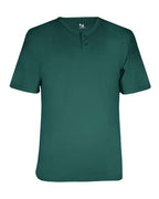 Alleson Athletic Youth B-Core Placket Jersey - Forest