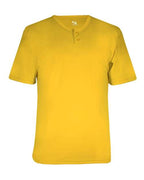 Alleson Athletic Youth B-Core Placket Jersey - Gold