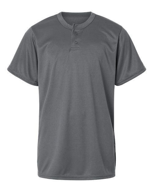 Alleson Athletic Youth B-Core Placket Jersey - Graphite