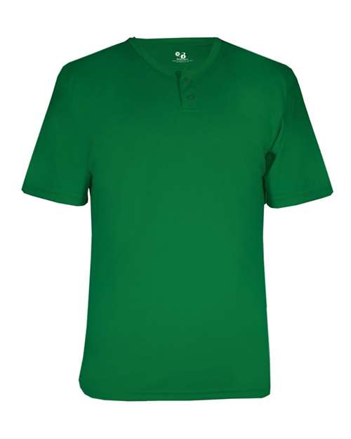 Alleson Athletic Youth B-Core Placket Jersey - Kelly
