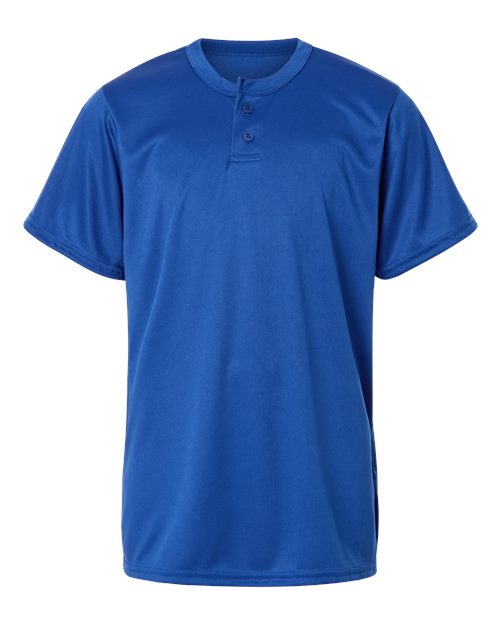 Alleson Athletic Youth B-Core Placket Jersey - Royal