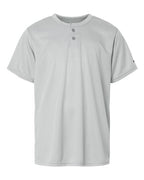 Alleson Athletic Youth B-Core Placket Jersey - Silver